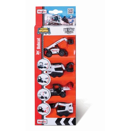 MAISTO SET 4 UTILAJE BOBCAT | MARKETPLACE SHOPPING CENTER