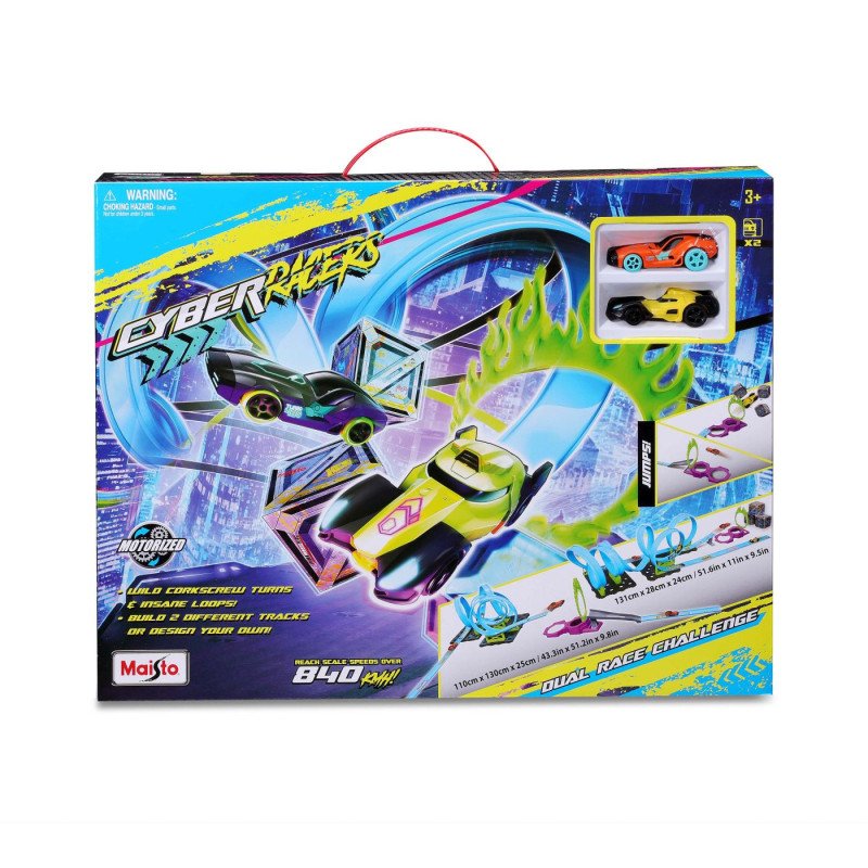 MAISTO CYBER RACERS CIRCUIT CURSA DUBLA | MARKETPLACE SHOPPING CENTER