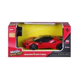 MAISTO MASINUTA CU TELECOMANDA 2.4GHz FERRARI SF90 STRADALE SCARA 1 LA 24 | 1Buy.ro