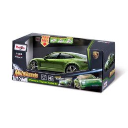 MAISTO MASINUTA CU SUNETE SI LUMINI PORSCHE TAYCAN TURBO S SCARA 1 LA 24 | 1Buy.ro