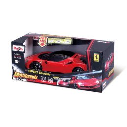 MAISTO MASINUTA CU SUNETE SI LUMINI FERRARI SF90 STRADALE SCARA 1 LA 24 | 1Buy.ro