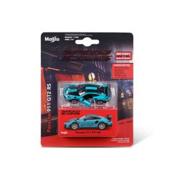 MAISTO MASINUTA METALICA SPEED ICONS PORSCHE 911 GT2 RS MIAMI BLUE SCARA 1 LA 64 | 1Buy.ro