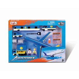 MAISTO SET AEROPORT AVION ALBASTRU | 1Buy.ro