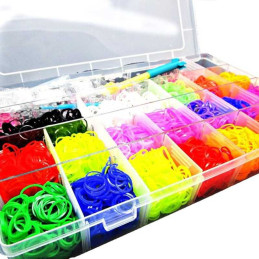 Set Creativ Brățări Copii 1600 Piese