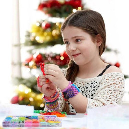 Set Creativ Brățări Copii 1600 Piese