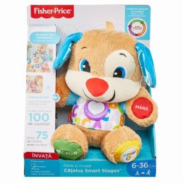 CATELUSUL VORBITOR SI EDUCATIV LIMBA ROMANA FISHER PRICE | 1Buy.ro