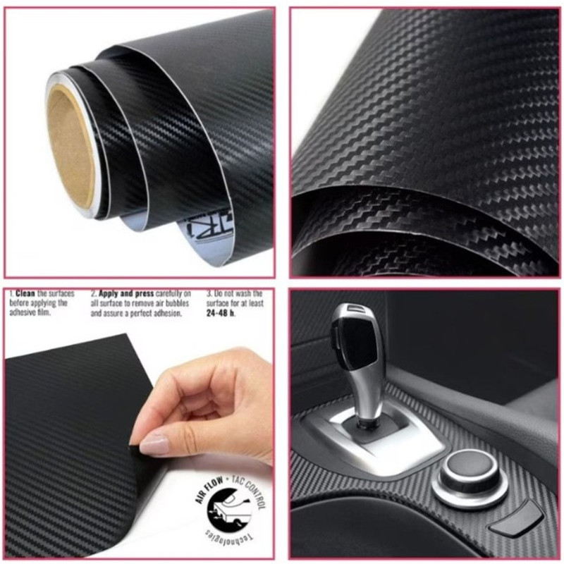 Folie Colantare Auto Carbon 3D