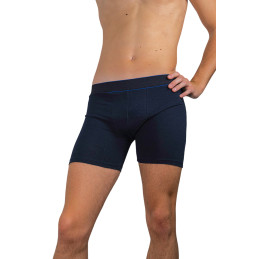 Boxeri barbati cu picior lung bleumarin
