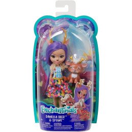 ENCHANTIMALS PAPUSI CU ANIMALUTE DANESSA DEER SI SPRINT | 1Buy.ro