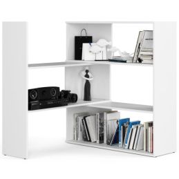 Etajera de colt pentru carti si decoratiuni | 1Buy.ro
