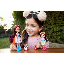 ENCHANTIMALS SET PAPUSI SURORI SI ANIMALUTELE LOR FELICITY FOX SI FLICK SI FEANA FOX SI MIXTE | MARKETPLACE SHOPPING CENTER