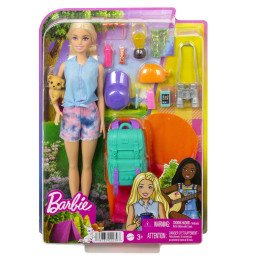BARBIE CAMPING BARBIE MALIBU CU ACCESORII | 1Buy.ro