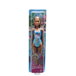 PAPUSA BARBIE SATENA CU COSTUM DE BAIE ALBASTRU | 1Buy.ro