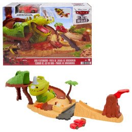 CARS SET DE JOACA DINO SI MASINUTA CAVE FULGER MCQUEEN | MARKETPLACE SHOPPING CENTER