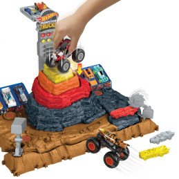 HOT WHEELS MONSTER TRUCKS ARENA SMASHERS BONE SHAKER ARENA ULTIMATE CRUSH | MARKETPLACE SHOPPING CENTER