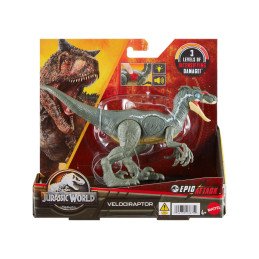 JURASSIC WORLD EPIC ATTACK DINOZAUR VELOCIRAPTOR | 1Buy.ro