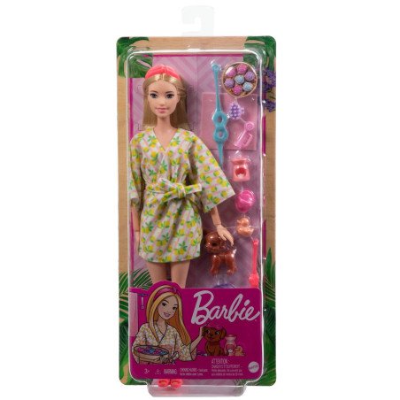 BARBIE SET DE JOACA CU ACCESORII PAPUSA BARBIE O ZI LA SPA | MARKETPLACE SHOPPING CENTER
