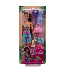 BARBIE SET DE JOACA CU ACCESORII PAPUSA BARBIE SPORTIVA | 1Buy.ro