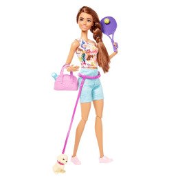 BARBIE SET DE JOACA CU ACCESORII PAPUSA BARBIE SPORTIVA | MARKETPLACE SHOPPING CENTER