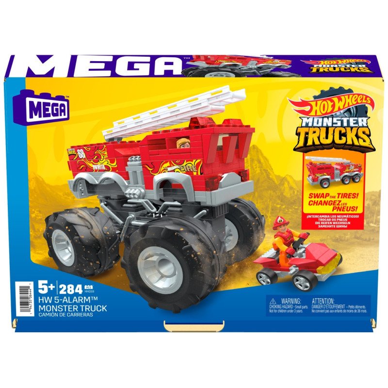 HOT WHEELS MONSTER TRUCK MEGA SET CONSTRUCTIE 5 ALARM | MARKETPLACE SHOPPING CENTER