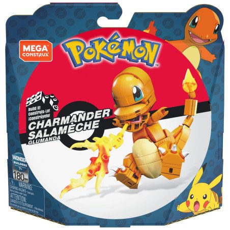 POKEMON MEGA CONSTRUX SET DE CONSTRUCTIE CHARMANDER SALAMECHE 180 PIESE | MARKETPLACE SHOPPING CENTER