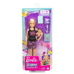 BARBIE PAPUSA SKIPPER FIRST JOBS BABYSITTER PAPUSA BLONDA | 1Buy.ro