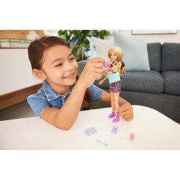 BARBIE PAPUSA SKIPPER FIRST JOBS BABYSITTER PAPUSA BLONDA | MARKETPLACE SHOPPING CENTER