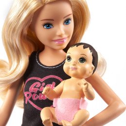 BARBIE PAPUSA SKIPPER FIRST JOBS BABYSITTER PAPUSA BLONDA | MARKETPLACE SHOPPING CENTER