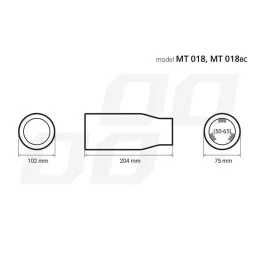 ornament toba esapament MT-018BC