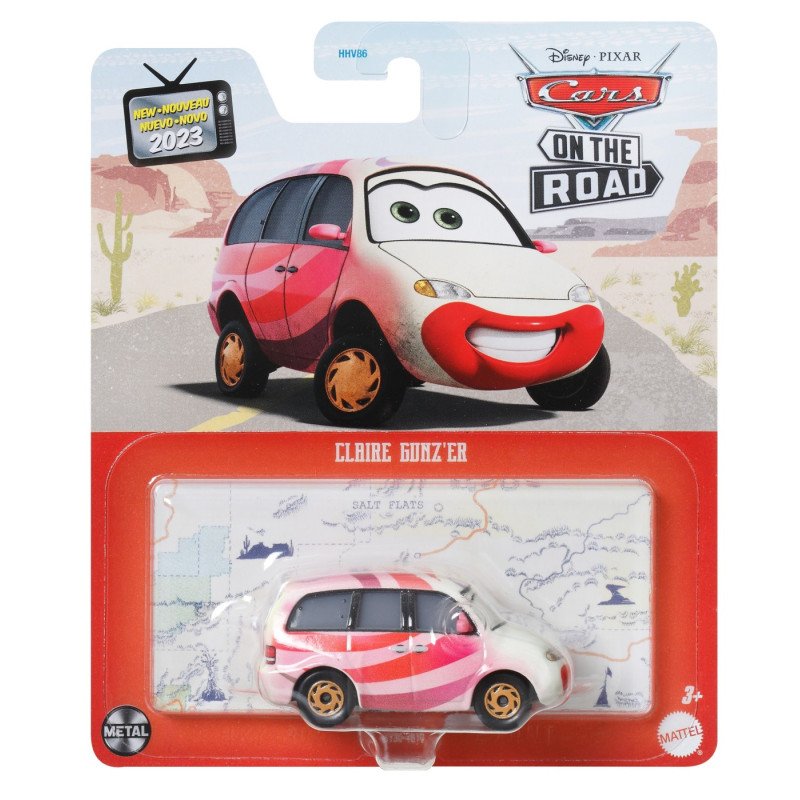 MASINUTA METALICA CARS3 PERSONAJUL CLAIRE GUNZER | MARKETPLACE SHOPPING CENTER