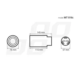 ornament toba esapament MT-016C