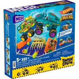 HOT WHEELS MONSTER TRUCK MEGA BLOKS SET MEGA WREX | 1Buy.ro