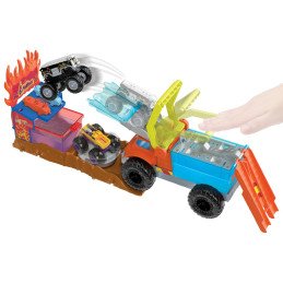 HOT WHEELS MONSTER TRUCK ARENA SMASHERS COLOR SHIFTERS SALVAREA LUI 5ALARM | MARKETPLACE SHOPPING CENTER