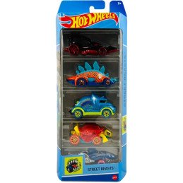 SET 5 MASINI HOT WHEELS STREET BEASTS | 1Buy.ro