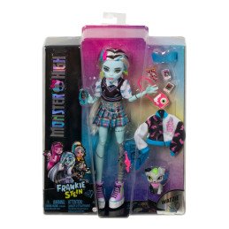 MONSTER HIGH PAPUSA FRANKIE STEIN CU ANIMALUT SI ACCESORII | 1Buy.ro
