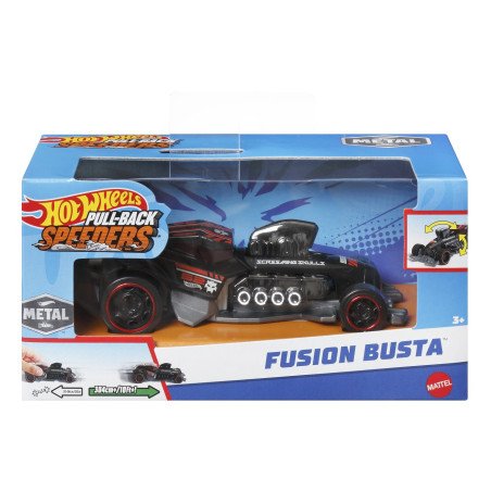 HOT WHEELS MASINUTA METALICA CU SISTEM PULL FUSION BUSTA SCARA 1:43 | MARKETPLACE SHOPPING CENTER