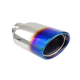 Ornament Toba Esapament Auto Inox Negru Cromat MT-023BLC