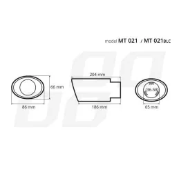 Ornament Toba Esapament Auto Inox Universal MT-021