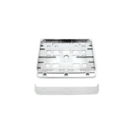 Suport Numar Inmatriculare Cromat Motocicleta 15 x 19 cm