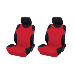 Huse Scaune Auto Tip Maiou Fata Rosu Set 2 Bucati Universale