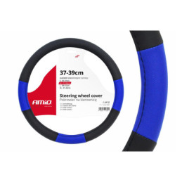 Husa Volan Negru Albastru SWC-04-M | 1buy.ro