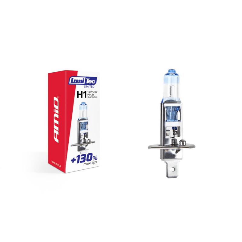 Bec halogen H1 12V 55W LumiTec LIMITED + 130% | MARKETPLACE SHOPPING CENTER