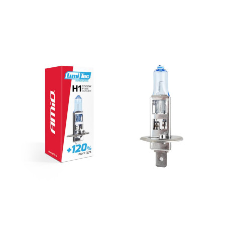 Bec halogen H1 12V 55W LumiTec SuperWhite + 120% | MARKETPLACE SHOPPING CENTER