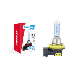 Bec halogen H11 12V 55W LumiTec SuperWhite + 120% | MARKETPLACE SHOPPING CENTER
