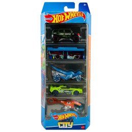 SET 5 MASINI HOT WHEELS CITY | 1Buy.ro