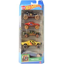 SET 5 MASINI HOT WHEELS MUD STUDS | 1Buy.ro