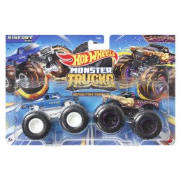 HOT WHEELS MONSTER TRUCK SET 2 MASINI SCARA 1 LA 64 BIGFOOT SI SAMSON | 1Buy.ro