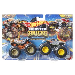 HOT WHEELS MONSTER TRUCK SET 2 MASINI SCARA 1 LA 64 HW SAFARI SI WILD STREAK | 1Buy.ro