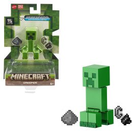 MINECRAFT CRAFT A BLOCK FIGURINA CREEPER 8CM | 1Buy.ro