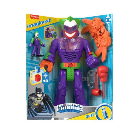 FISHER PRICE IMAGINEXT DC SUPER FRIENDS ROBOT JOKER 30CM | MARKETPLACE SHOPPING CENTER